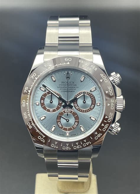 peso rolex daytona platino